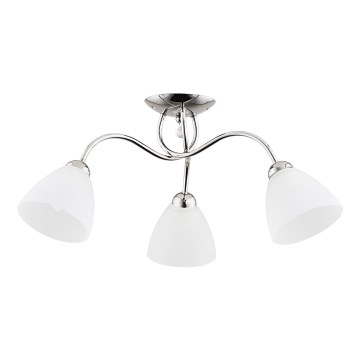 Πλαφονιέρα οροφής AMARILLO 3xE27/15W/230V γυαλιστερό χρώμιο