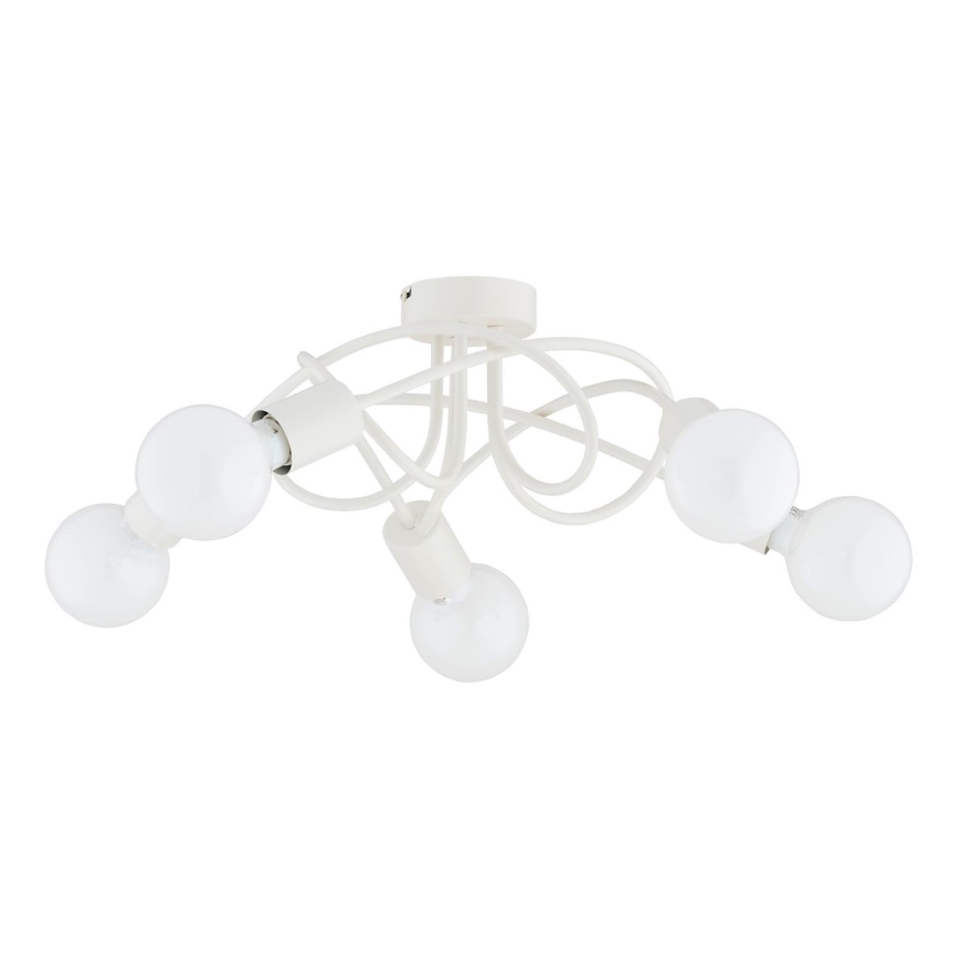 Πλαφονιέρα οροφής BOSTON 5xE27/15W/230V κρεμ