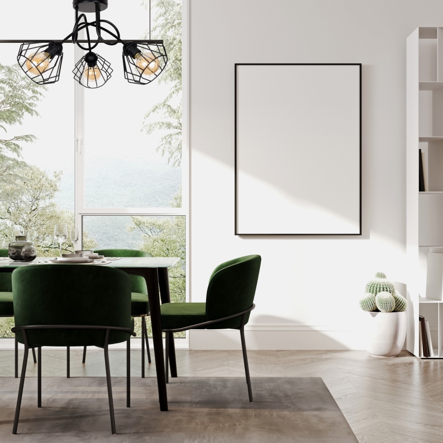 Πλαφονιέρα οροφής CEED 3xE27/60W/230V