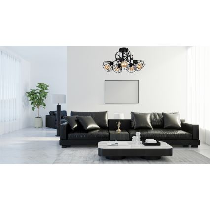 Πλαφονιέρα οροφής CEED 5xE27/60W/230V