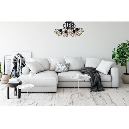 Πλαφονιέρα οροφής CEED 5xE27/60W/230V