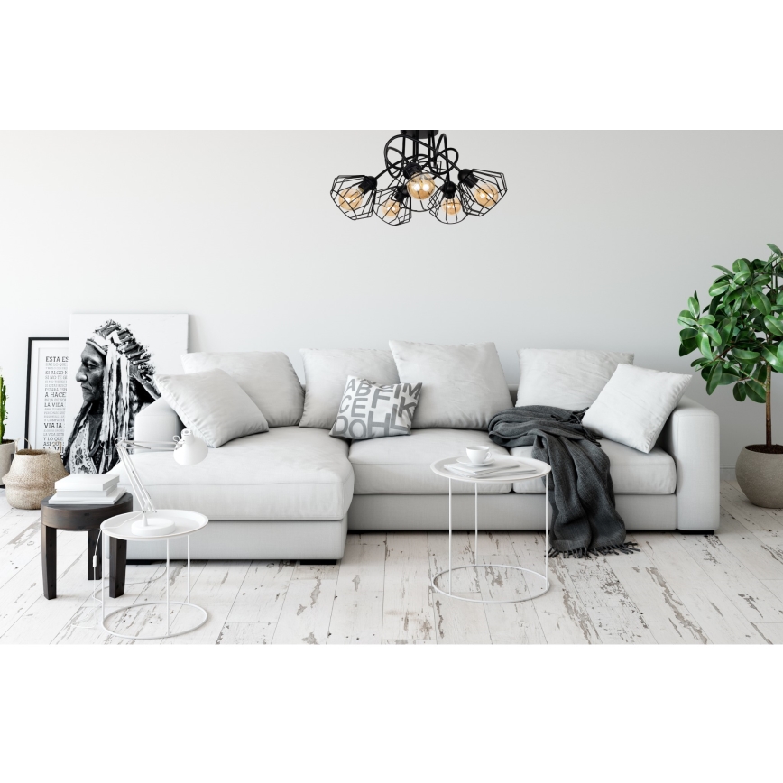 Πλαφονιέρα οροφής CEED 5xE27/60W/230V