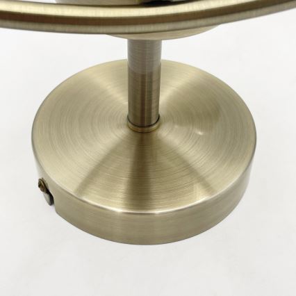 Πλαφονιέρα οροφής DONNA 3xE27/60W/230V πατίνα