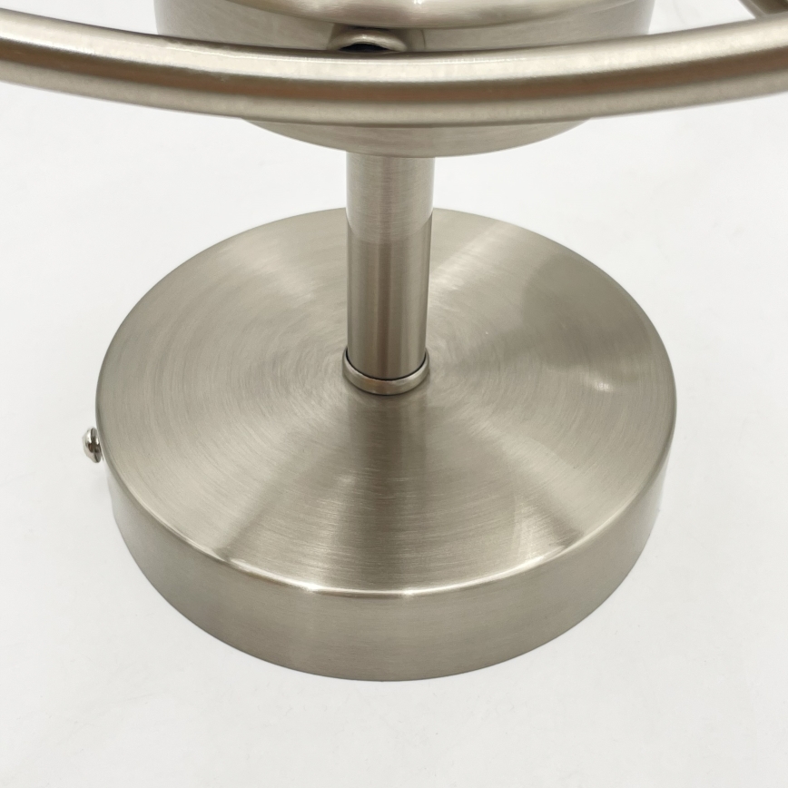 Πλαφονιέρα οροφής DONNA 3xE27/60W/230V νίκελ