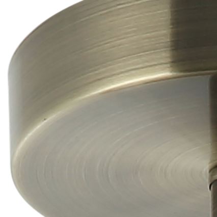 Πλαφονιέρα οροφής DONNA 5xE27/60W/230V πατίνα