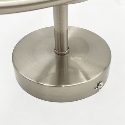 Πλαφονιέρα οροφής DONNA 5xE27/60W/230V νίκελ