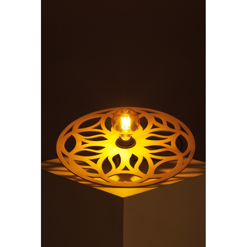 Πλαφονιέρα οροφής FALCO 1xE27/60W/230V διάμετρος 40 cm μπεζ