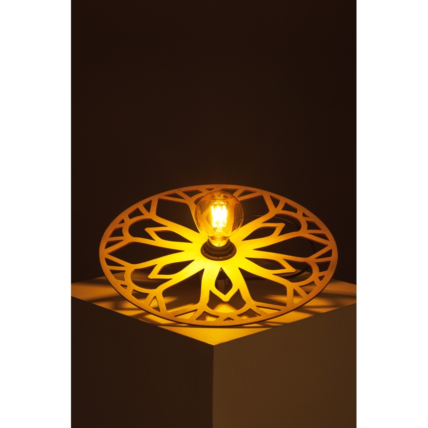 Πλαφονιέρα οροφής FALCO 1xE27/60W/230V διάμετρος 40 cm μπεζ