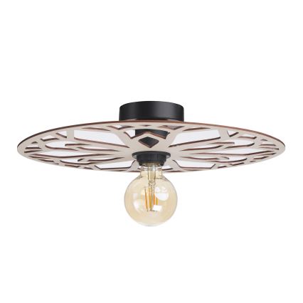 Πλαφονιέρα οροφής FALCO 1xE27/60W/230V διάμετρος 40 cm μπεζ