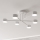 Πλαφονιέρα οροφής HALO 6xGX53/8W/230V λευκό
