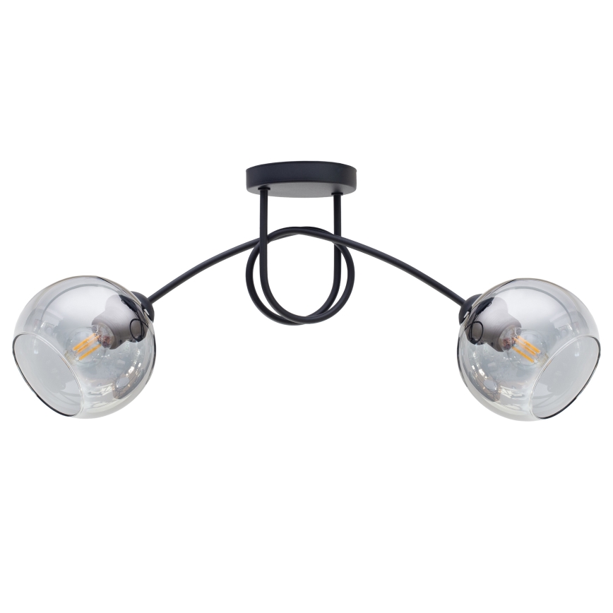 Πλαφονιέρα οροφής LATIL 2xE27/60W/230V