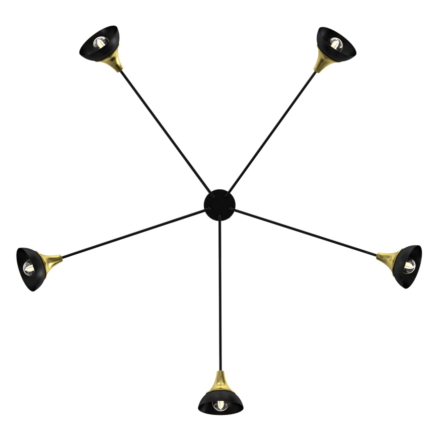 Πλαφονιέρα οροφής  NERGIS 5xE27/60W/230V