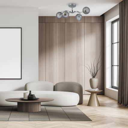 Πλαφονιέρα οροφής OAKLAND 4xE27/60W/230V