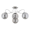 Πλαφονιέρα οροφής OXA 4xE14/10W/230V γυαλιστερό χρώμιο