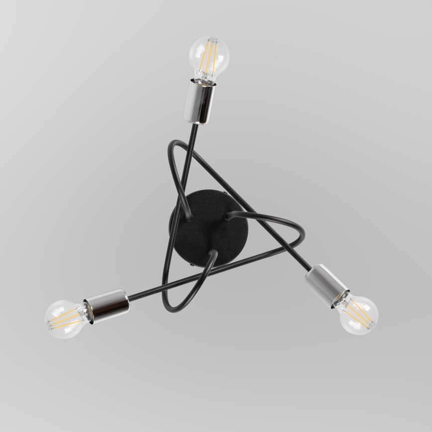 Πλαφονιέρα οροφής OXFORD 3xE27/15W/230V