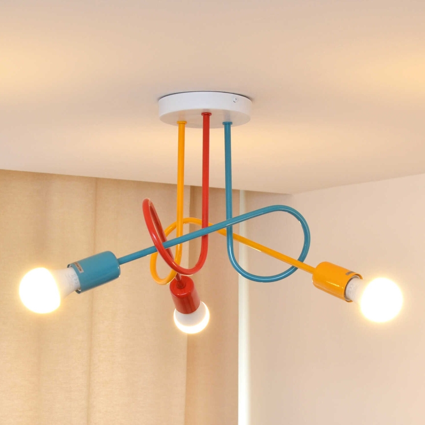 Πλαφονιέρα οροφής OXFORD 3xE27/15W/230V