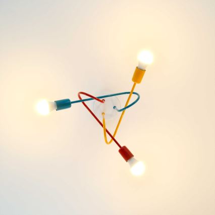 Πλαφονιέρα οροφής OXFORD 3xE27/15W/230V