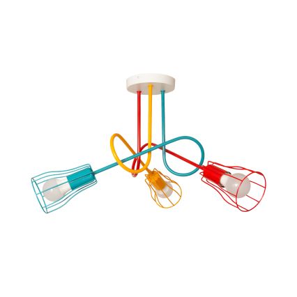 Πλαφονιέρα οροφής OXFORD 3xE27/15W/230V