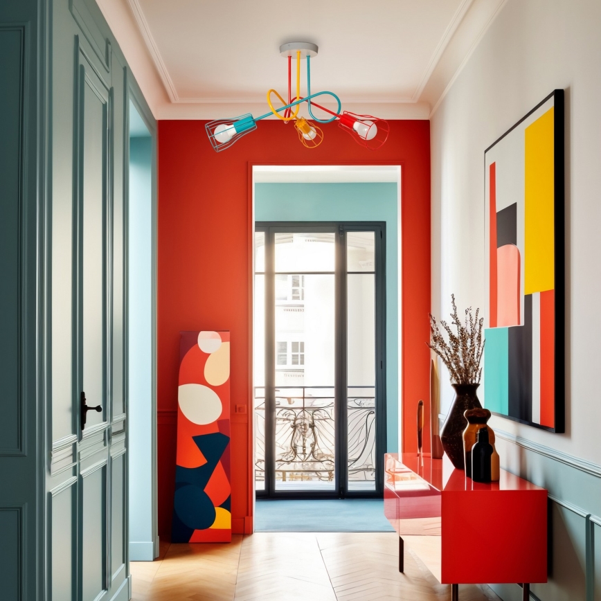 Πλαφονιέρα οροφής OXFORD 3xE27/15W/230V