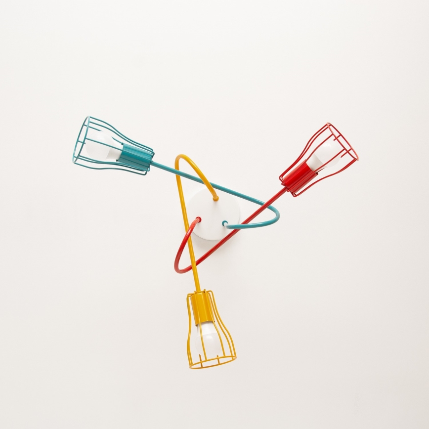 Πλαφονιέρα οροφής OXFORD 3xE27/15W/230V