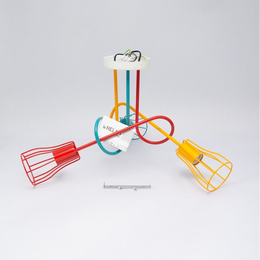 Πλαφονιέρα οροφής OXFORD 3xE27/15W/230V