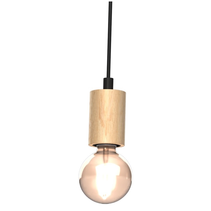 Πλαφονιέρα οροφής πολύφωτο VIGA 3xE27/60W/230V ξύλο