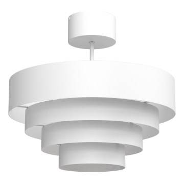 Πλαφονιέρα οροφής RINGS 1xE27/15W/230V λευκό