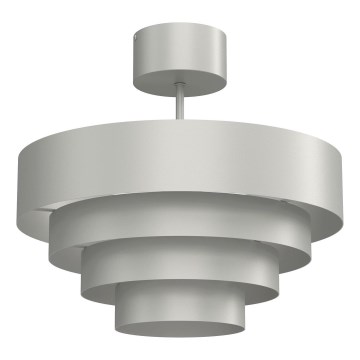 Πλαφονιέρα οροφής RINGS 1xE27/15W/230V γυαλιστερό χρώμιο