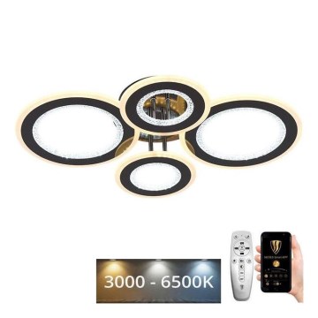 Πλαφονιέρα οροφής ντιμαριζόμενη LED LED/100W/230V 3000-6500K + τηλεχειριστήριο