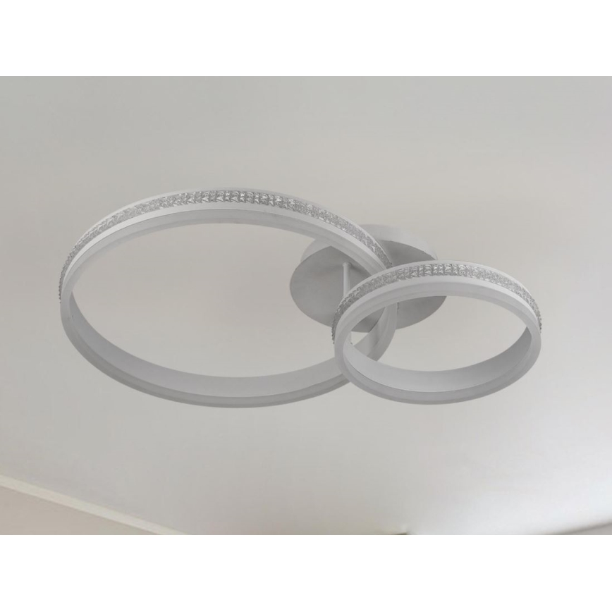 Πλαφονιέρα οροφής ντιμαριζόμενη LED LED/110W/230V 3000-6500K + τηλεχειριστήριο