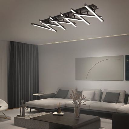 Πλαφονιέρα οροφής ντιμαριζόμενη LED LED/125W/230V 3000-6500K + τηλεχειριστήριο