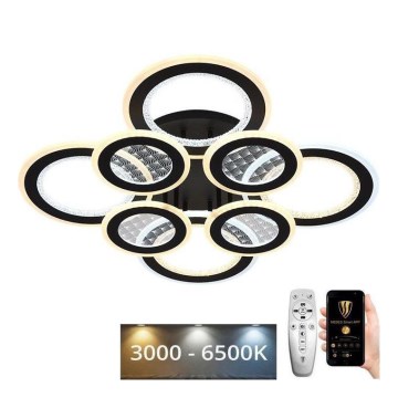 Πλαφονιέρα οροφής ντιμαριζόμενη LED LED/200W/230V 3000-6500K + τηλεχειριστήριο