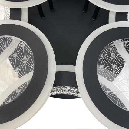 Πλαφονιέρα οροφής ντιμαριζόμενη LED LED/200W/230V 3000-6500K + τηλεχειριστήριο