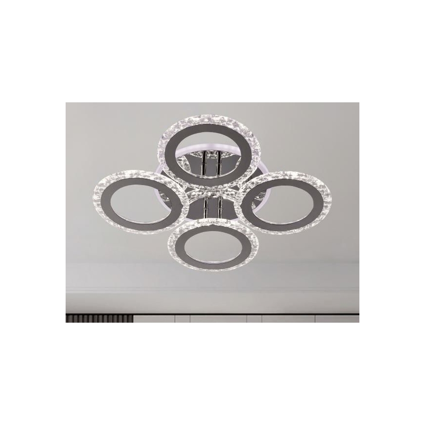 Πλαφονιέρα οροφής ντιμαριζόμενη LED LED/55W/230V 3000-6500K + τηλεχειριστήριο