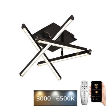 Πλαφονιέρα οροφής ντιμαριζόμενη LED LED/60W/230V 3000-6500K + τηλεχειριστήριο