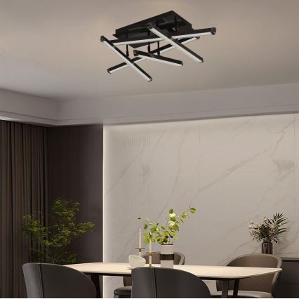 Πλαφονιέρα οροφής ντιμαριζόμενη LED LED/60W/230V 3000-6500K + τηλεχειριστήριο