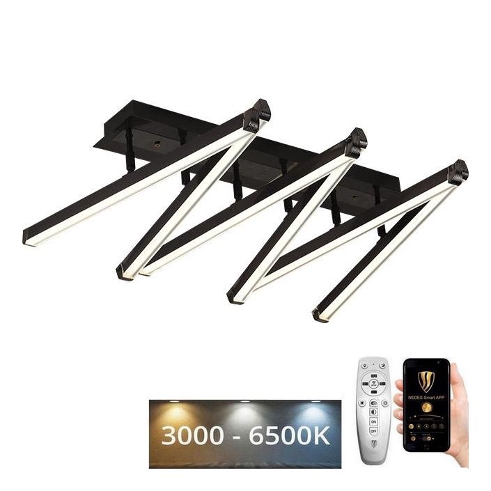 Πλαφονιέρα οροφής ντιμαριζόμενη LED LED/75W/230V 3000-6500K + τηλεχειριστήριο