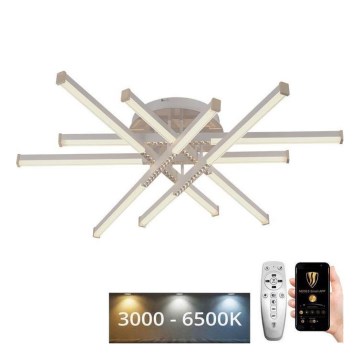 Πλαφονιέρα οροφής ντιμαριζόμενη LED LED/90W/230V 3000-6500K + τηλεχειριστήριο