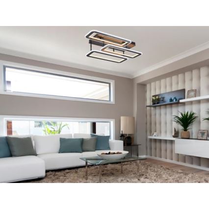 Πλαφονιέρα οροφής ντιμαριζόμενη LED LED/90W/230V 3000-6500K + τηλεχειριστήριο