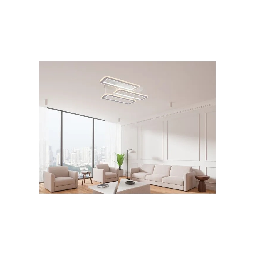 Πλαφονιέρα οροφής ντιμαριζόμενη LED LED/90W/230V 3000-6500K + τηλεχειριστήριο