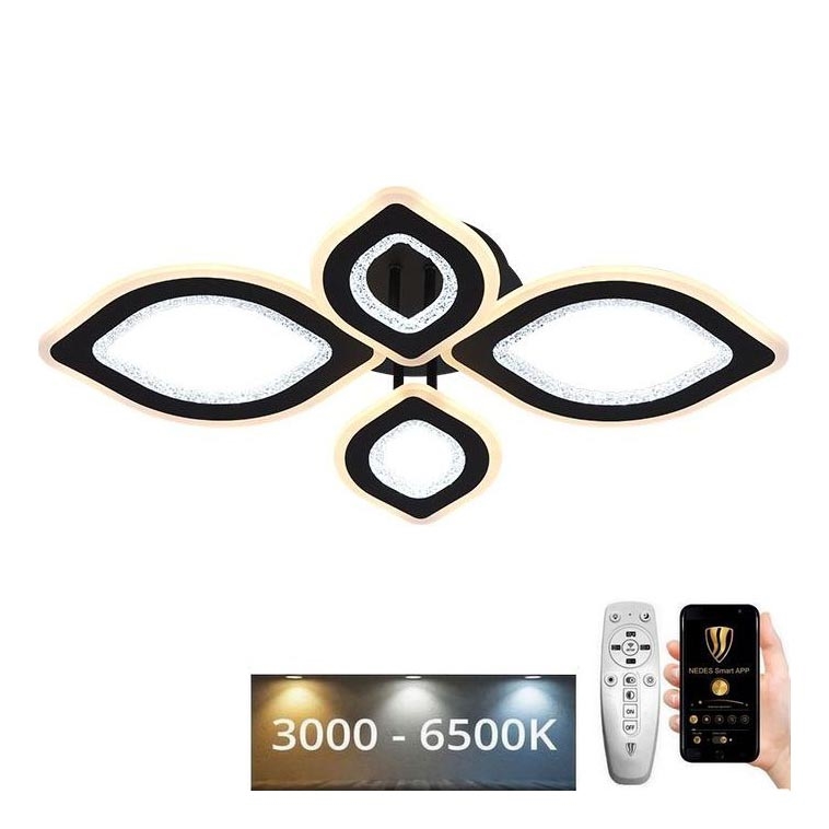 Πλαφονιέρα οροφής ντιμαριζόμενη LED LED/95W/230V 3000-6500K + τηλεχειριστήριο