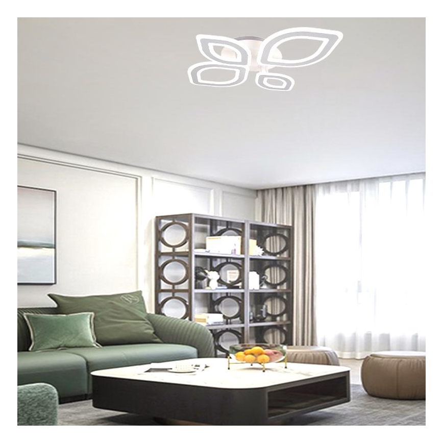 Πλαφονιέρα οροφής ντιμαριζόμενη LED LED/95W/230V 3000-6500K + τηλεχειριστήριο