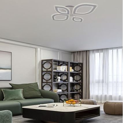 Πλαφονιέρα οροφής ντιμαριζόμενη LED LED/95W/230V 3000-6500K + τηλεχειριστήριο