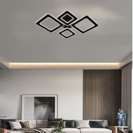 Πλαφονιέρα οροφής ντιμαριζόμενη LED LED/95W/230V 3000-6500K + τηλεχειριστήριο