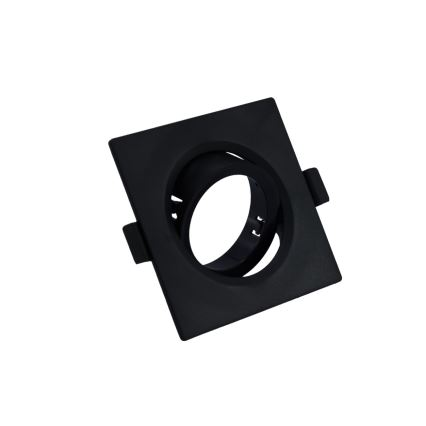 Πλαίσιο για χωνευτό φωτιστικό GU10 9x9 cm μαύρο