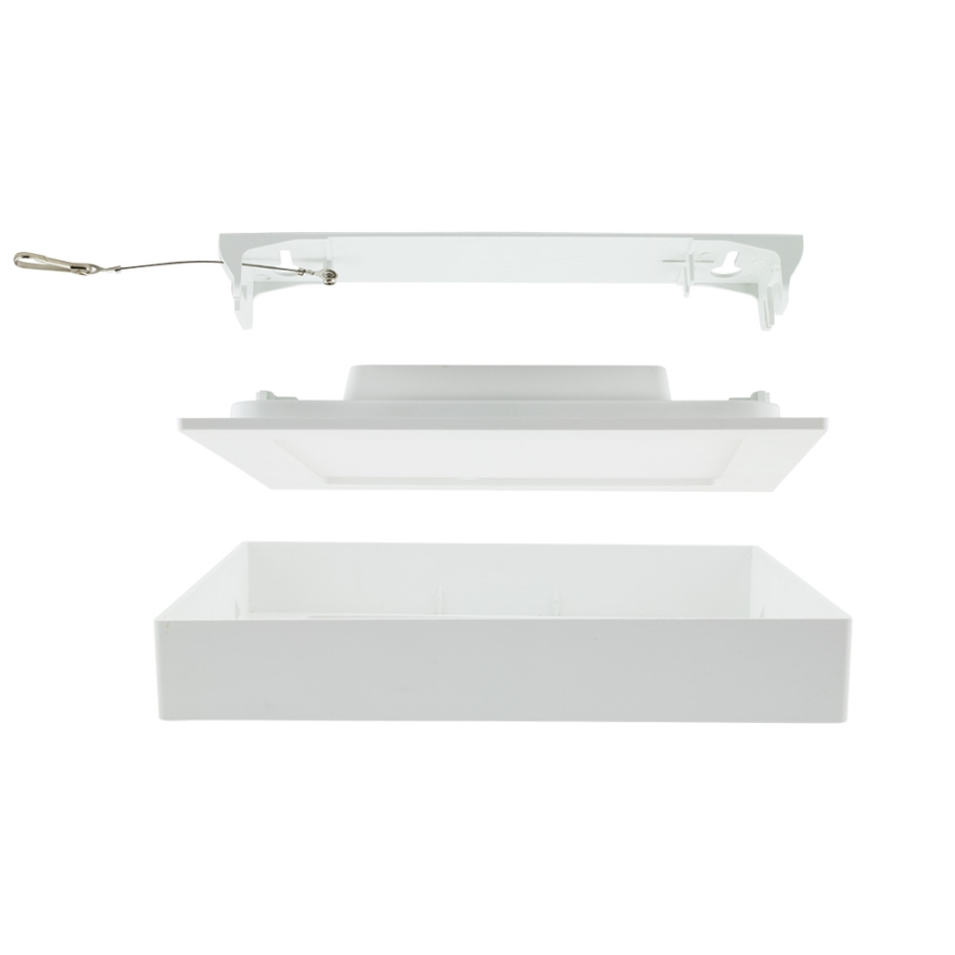 Πλαίσιο διάμετρος LED/6W/230V Χωνευτό φως