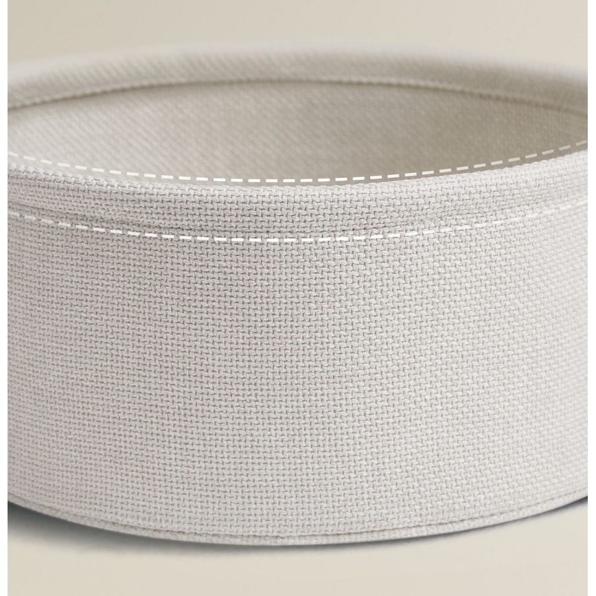 Πλαϊνό τραπεζάκι NOIRA κρεμ/λευκό