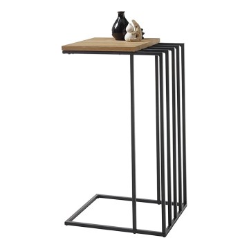 Πλευρικό τραπεζάκι ZAIRA σε απόχρωση δρυός