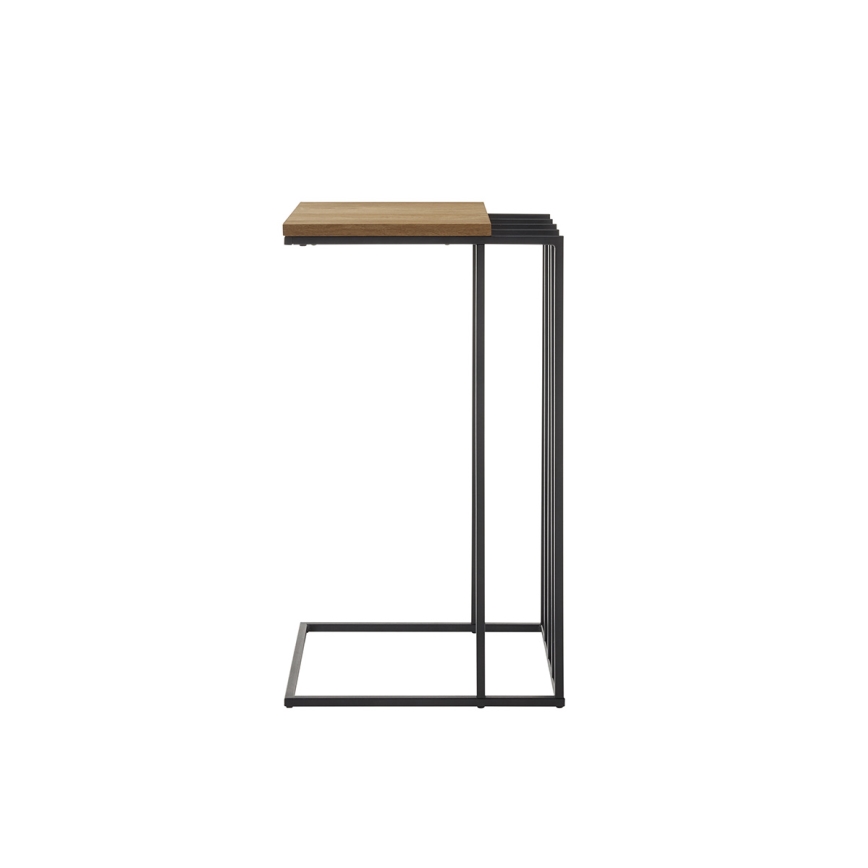 Πλευρικό τραπεζάκι ZAIRA σε απόχρωση δρυός