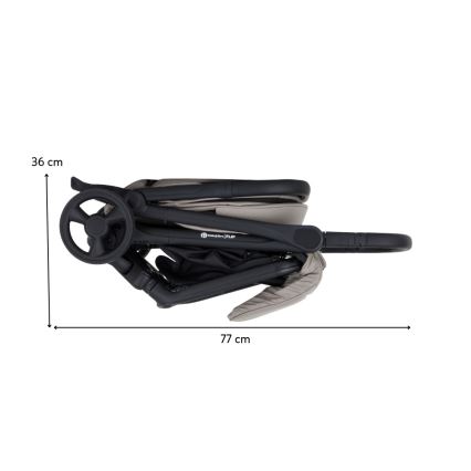 PETITE&MARS - Αθλητικό καρότσι FLIP Platinum Grey